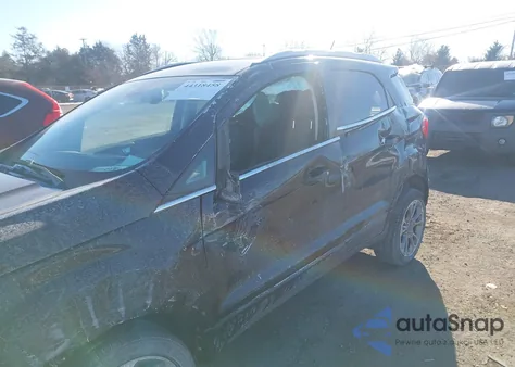 2018 Ford Ecosport Titanium из США, поврежденный, VIN MAJ6P1WLXJC184897